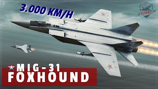 MiG-31: O avião mais veloz da atualidade, capaz de voar a 3.000 Km/h - Ele "aposentou" o SR-71?
