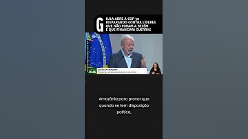 LULA ALFINETA LÍDERES AUSENTES NA COP 30