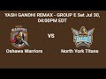 APL 2022 - Oshawa Warriors cs North York Titans - Match #11