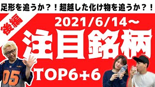 【JumpingPoint!!の株Tube#230】2021年6月14日～の注目銘柄TOP6+6(後編)