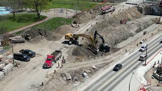 London Adelaide Street Underpass UPDATE: We are starting to work on completing the four lanes.