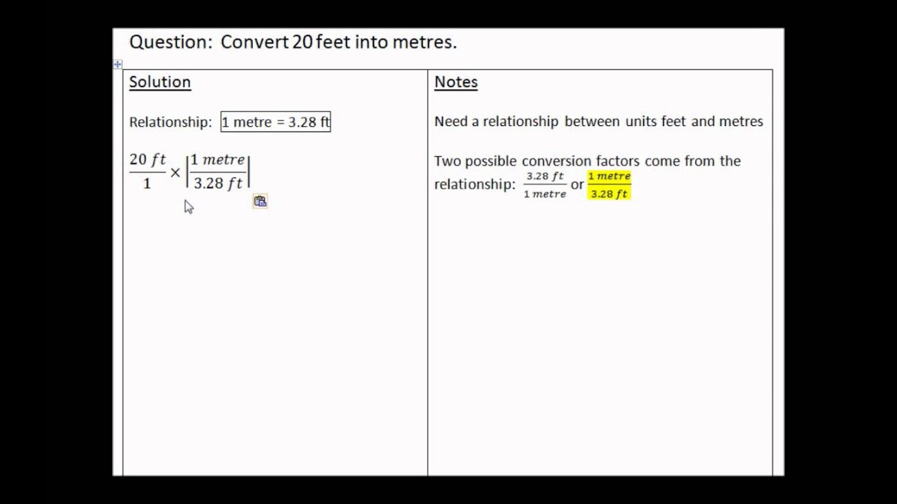 Durham College - Unit Conversions: Example #2 - SALS tutorial - Durham College - Unit Conversions: Example #2 - SALS tutorial
