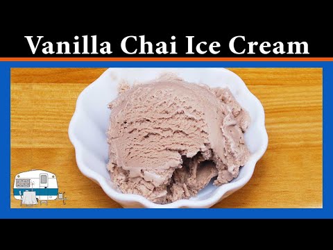 Vanilla Chai Ice Cream made easy