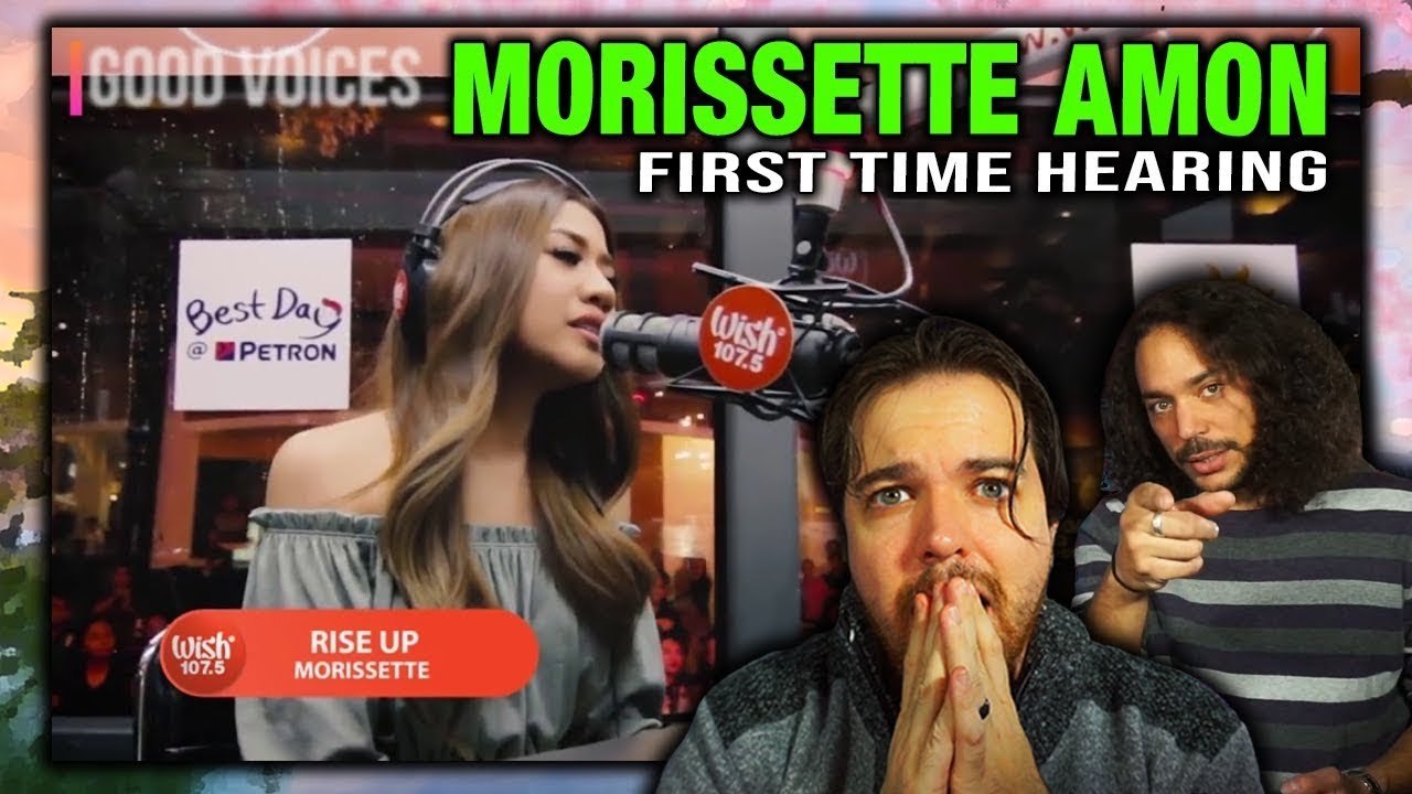 PRODUCERS REACT [ARCHIVE] - Morissette Amon Rise Up Wish 107.5 Bus Reaction
