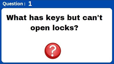 ONLY A GENIUS CAN ANSWER THESE 10 TRICKY RIDDLES | Riddles Quiz - Part 1