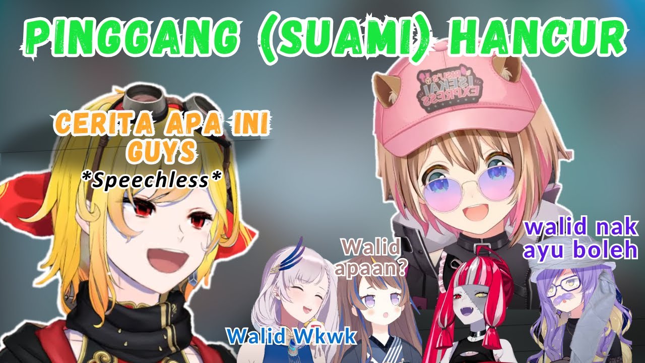 HoloID Ketika Sesi Story Telling- KAELA Sampai Speechless Dengar Cerita RISU【Hololive | Clip】