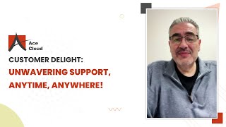 "Try Ace Cloud Hosting! They are really good to work with!" - Testimonial by Vartan Demirjian