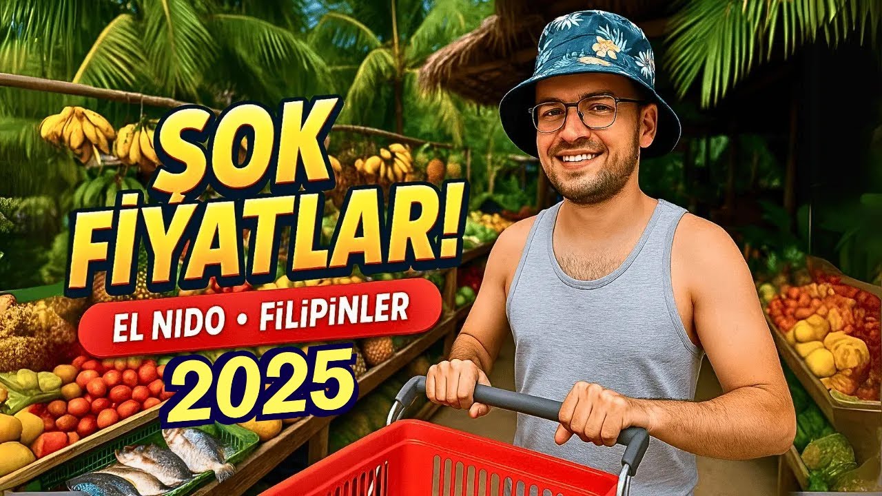 El Nido Market Fiyatları 2025 | Abonelere Özel Ada Turu İndirimi! 🇵🇭 [4K]