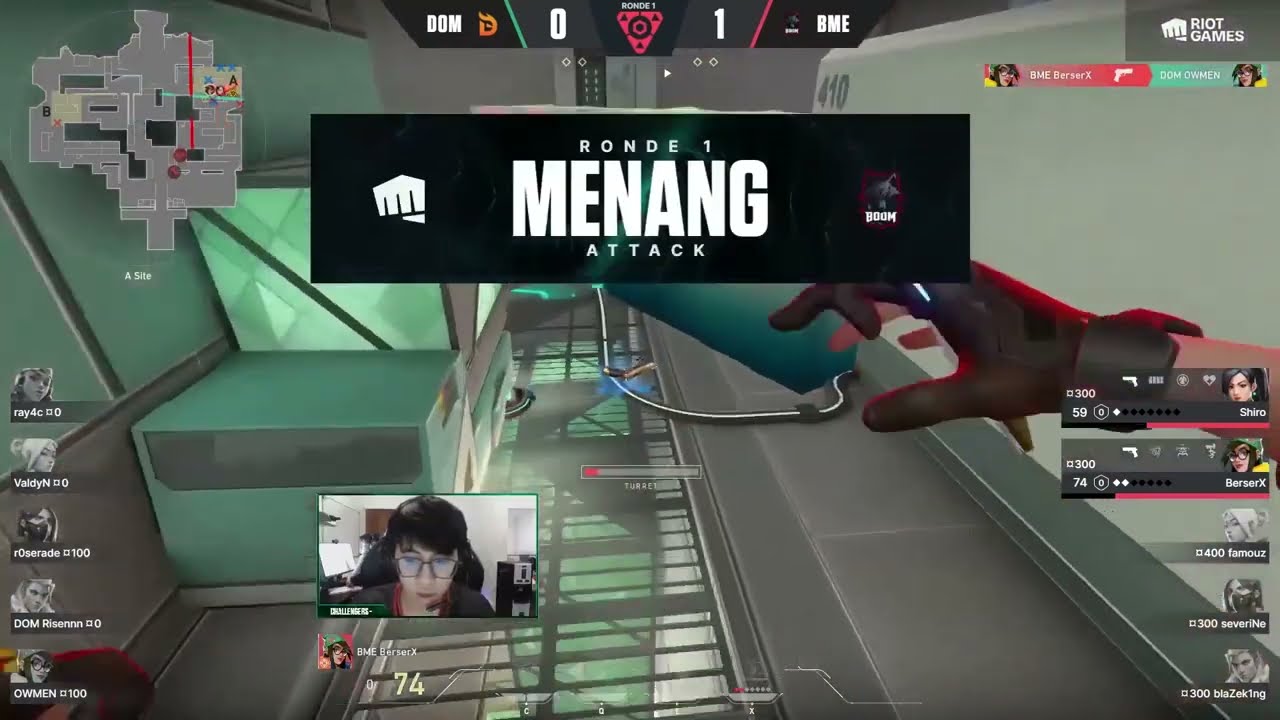 2023 VALORANT Challengers Indonesia Split 1 Final Qualifier Dominatus VS Boom Esports