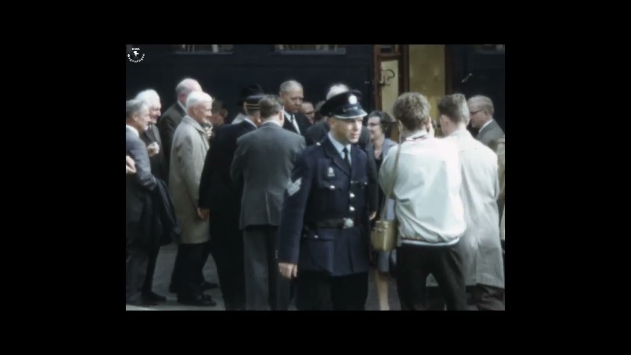 1968 Laatste rit van de locomotief Bello in Wageningen