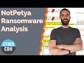 Quick Behavioural Analysis of NotPetya / Petrwrap Ransomware
