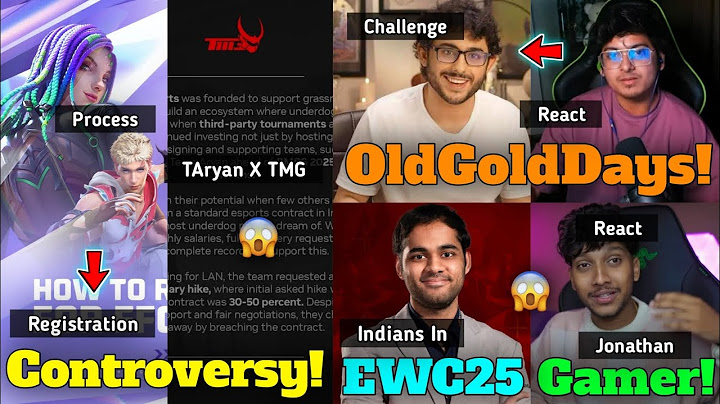Many Indians eAthletes Going For EWC,TMG vs Team Aryan Controversy, Mortal On Old Gold Days,Carry