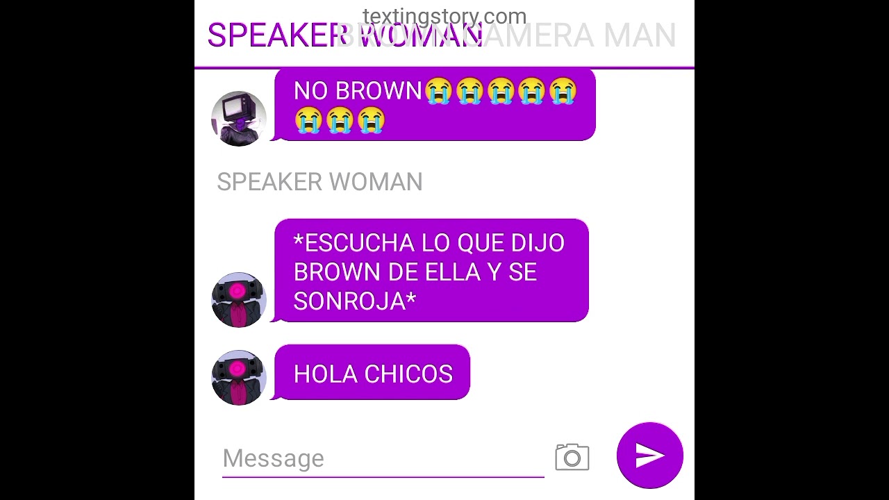 BROWN X SPEAKER WOMAN PARTE 2 (TV WOMAN SE PONE MUY CELOSA)