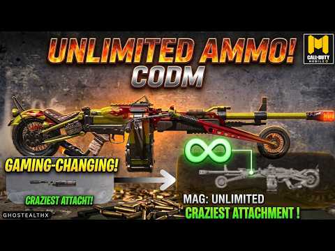 UNLIMITED Ammo attachment | how to get unlimited ammo | INFINITE AMMO BUILD
