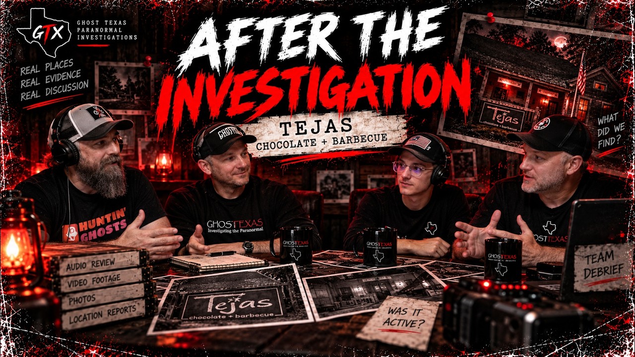 ATI | Is Tejas Chocolate + Barbecue Haunted? Ghost Texas Explores the Paranormal