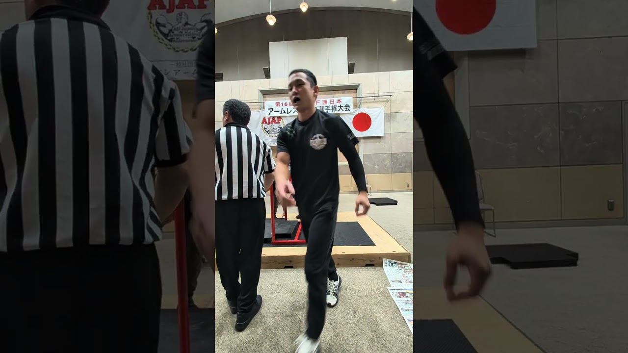 第16回西日本オープンアームレスリング選手権大会 A2-65kg ライト