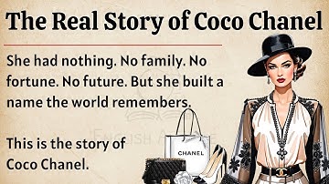The Real Story of Coco Chanel || Learn English Through Story Level 3 🔥 || Graded Reader ✅️