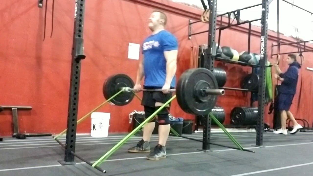 Speed Deadlift with Bands YouTube