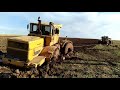 Russian K-700 Tractor in Deep Snow and Mud Off-road Compilation