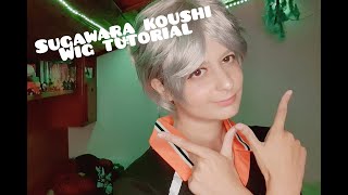 Sugawara Koushi Wig Turorial- Haikyuu