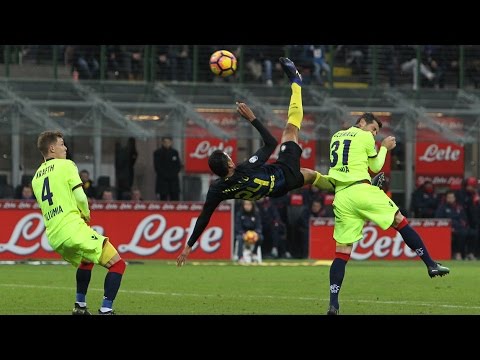 GOAL ROVESCIATA MURILLO - Inter Bologna 1-0 (Coppa Italia 2016/17)