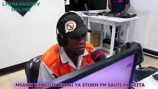 Msanii wa anaejiita dangote awasili storm fm