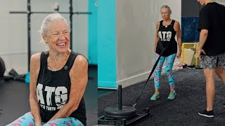 Celebrity Why the Sled is our #1 Exercise at ATG With Calamity (SledQueen) Wealth