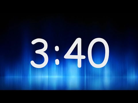 3:40 Minutes Timer / Countdown from 3min 40sec
