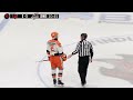 Kevin tansey hits ryan barrow  riley brandt vs kevin tansey eihl pre season 17923