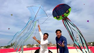 New Big Plasticbag Kite Flying Catch Octopus Kite New Unique Kite