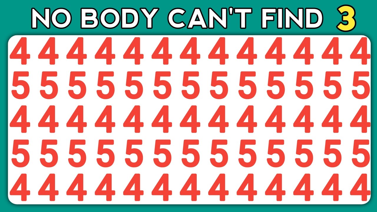FIND THE ODD ONE OUT | NUMBER AND LETTER EDITION | ODDITY SPOTTING QUIZ ...