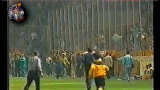 Aris - Panathinaikos 1995 // Pyro-greece