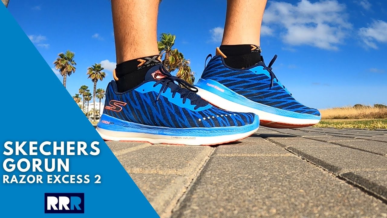 Skechers GOrun Razor Excess 2 Review ¿La más y divertida de la - YouTube