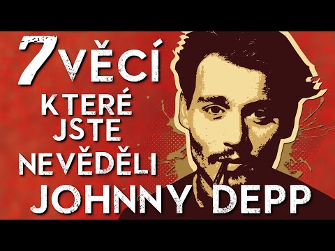7 věcí, které jste nevěděli o Johnny Deppovi