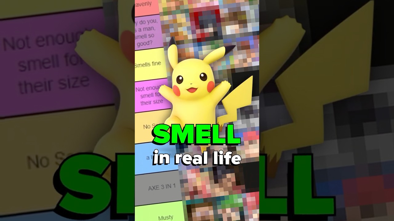 Pikachu probably stinks
