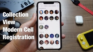 Modern Collection View [1] - Using Cell Registration API | iOS 14