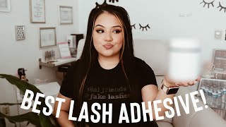 ADHESIVE TALK *best adhesive for lash extensions*