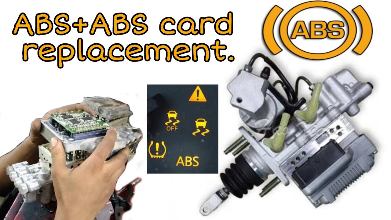 Toyota aqua ABS Accumulator ABS Card replacement. YouTube