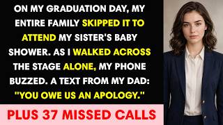 On My Graduation Day, My Entire Family Skipped It To Attend My Sister's Baby Shower. As I Walked...