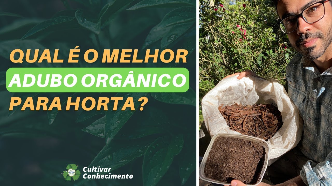 Qual é o melhor ADUBO orgânico para HORTA | ECOlabora - YouTube