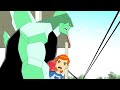 BEN CONTROLS MASTER CONTROL ON THE OMNITRIX BEN VS VILGAX 