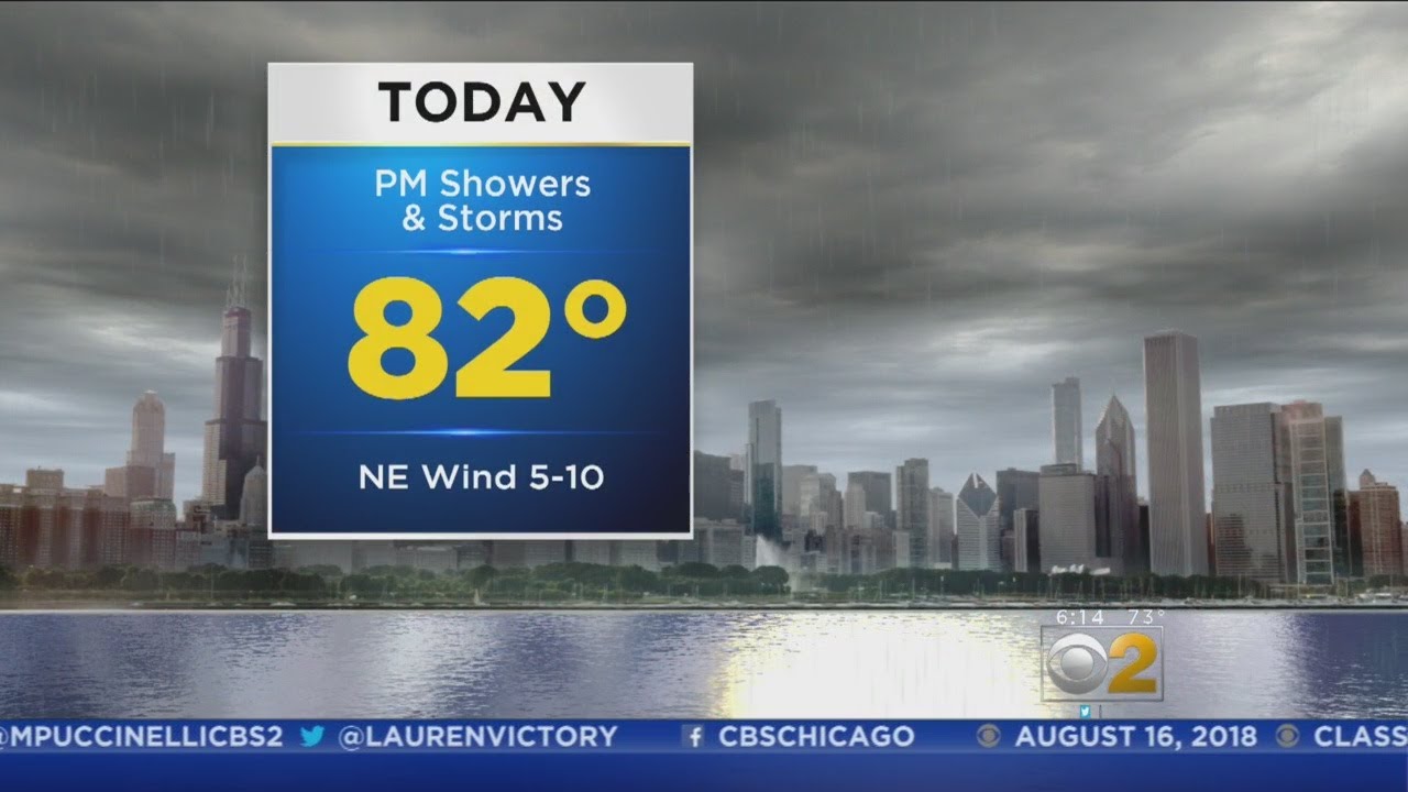 CBS 2 Weather Watch (6AM, Aug. 16, 2018)