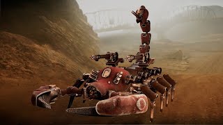 Realistic Scorpion Texture Turntable