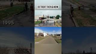 Detroit city. Then &amp; Now. Subscribe🖖 #detroit #memories #urban