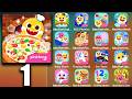 Pinkfong Baby Shark Pizza Game - New Game Update - Gameplay Review (iOS,Android) Part 1