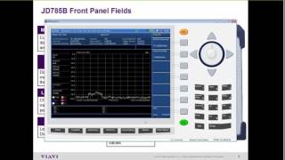 VIAVI CellAdvisor - JD785 Front Panel Navigation and Power Measurements