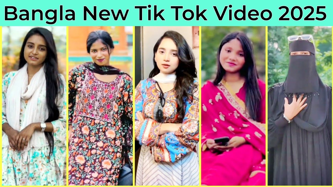 Bangladeshi New Tik Tok Viral Video 2025 | Part-43 #bangla #tiktok #viralvideo #funny Girls Team 02