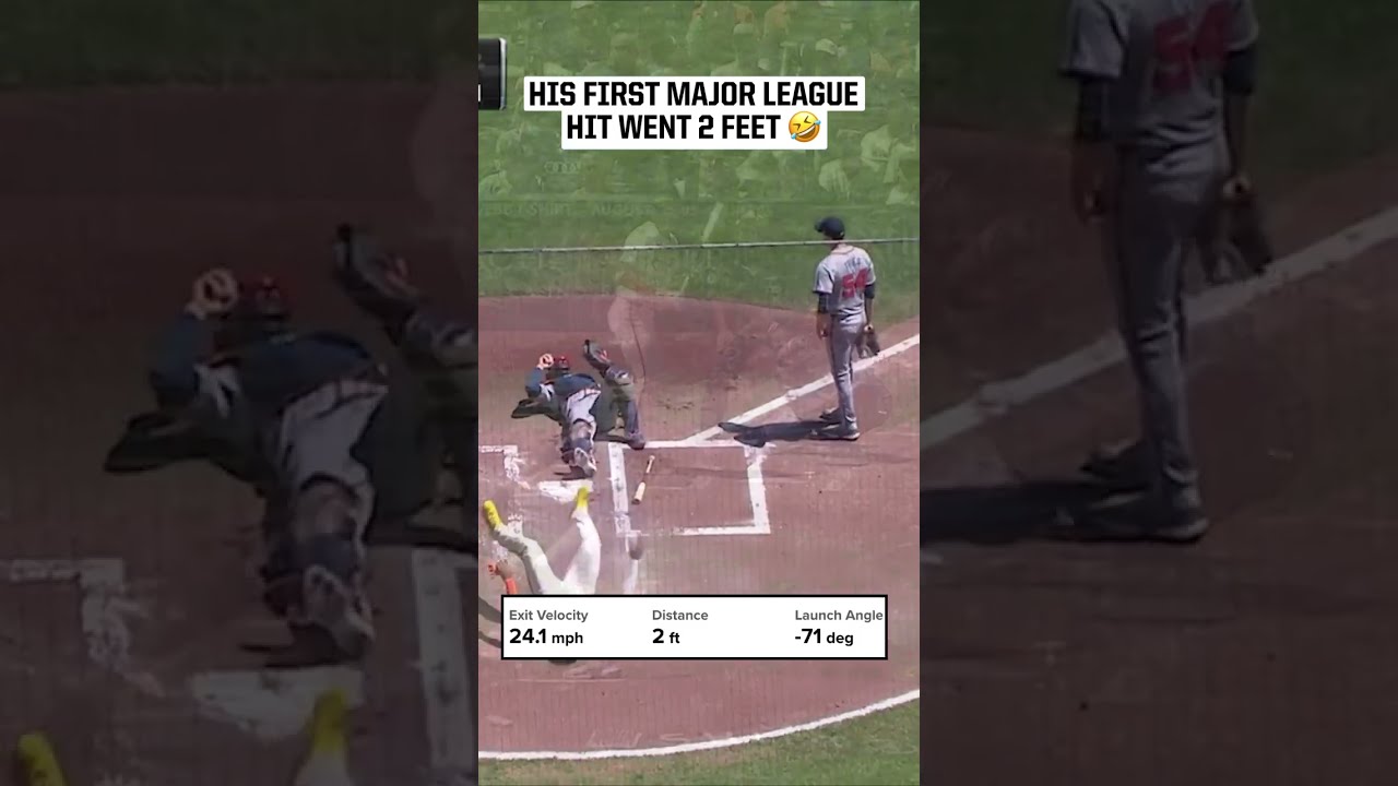 Goes in the box score as an RBI single 🤣 - YouTube