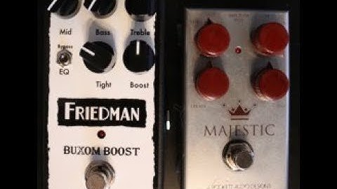 Shawn Tubbs Quick Listen Demo, Boost into Overdrive Pedal.