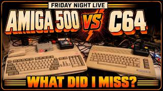 I Always Wanted an Amiga 500. Were Its Games Better Than My C64 | LIVE